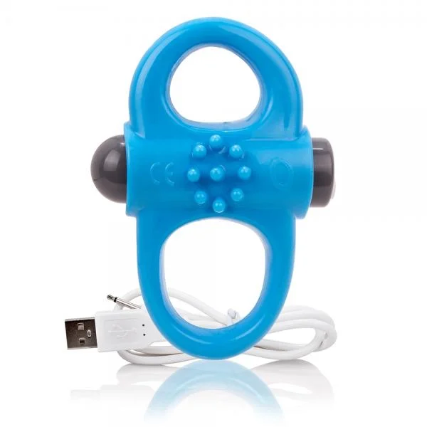 Screaming O Charged Yoga Vibrating Ring Blue — image 5 of 8
