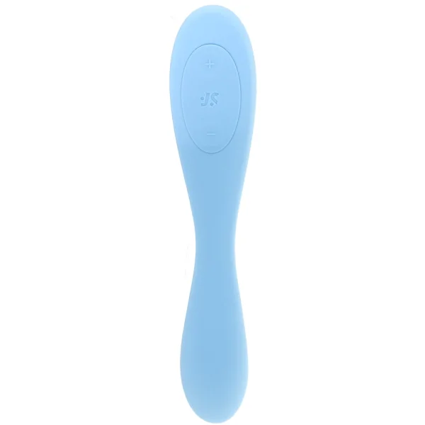 Satisfyer G-Spot Flex 4 Rechargeable Waterproof App Enabled 12-Function G-Spot Vibrator - Blue