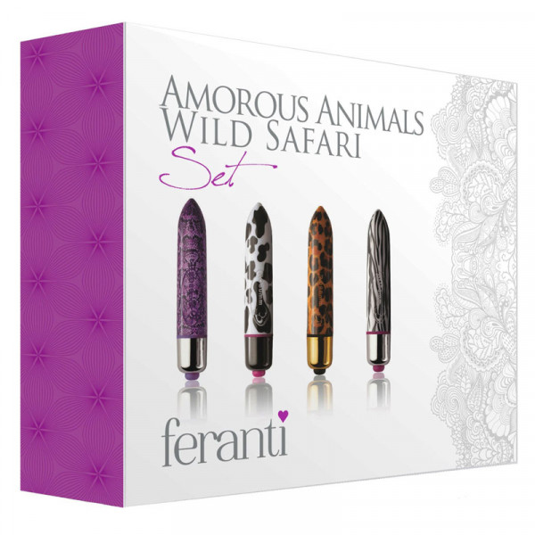 Rocks Off Feranti Amorous Animals Wild Safari Set