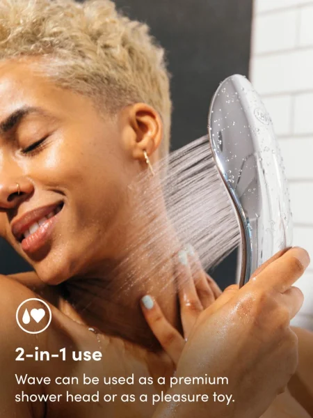 Womanizer X hansgrohe Wave Clitoral Stimulation Shower Head