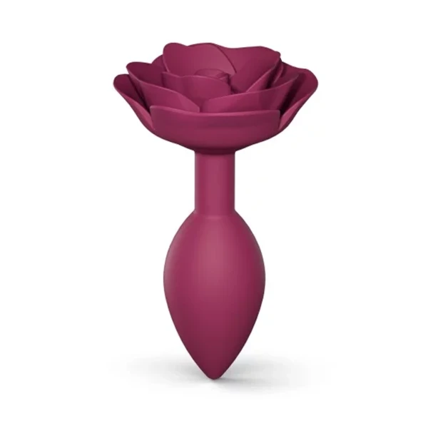 Love to Love Open Roses Medium Silicone Butt Plug