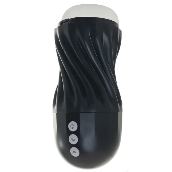 Playboy Pleasure Solo Stroker Rechargeable Textured Vibrating Penis Stroker