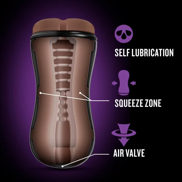 Loverboy - the Dj - Self Lubricating Stroker -  Brown