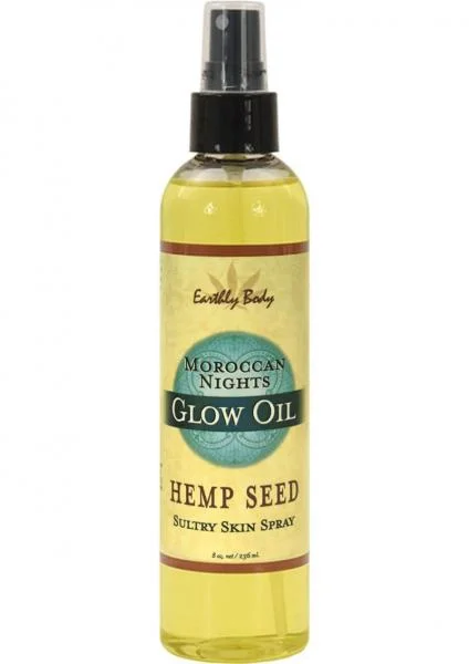 Earthly Body Glow Oil Moroccan Nights 8 Ounce Spray