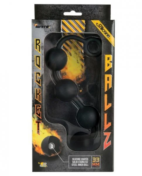 Rocket Ballz Anal Balls Black