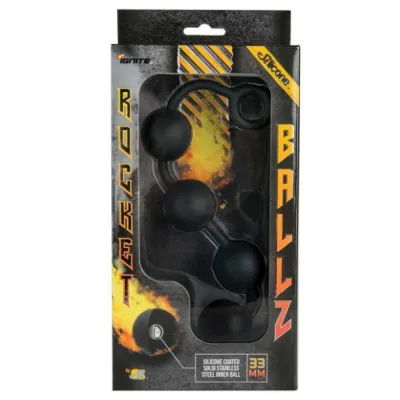 Rocket Ballz Anal Balls Black