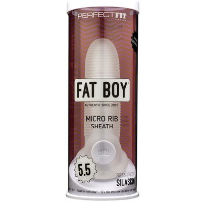 Fat Boy Micro Ribbed 5 5 Penis Sleeve