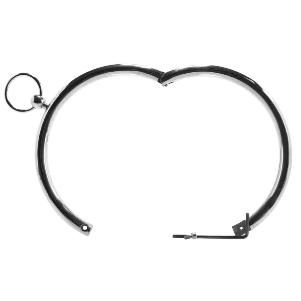 Rouge Stainless Steel Ring Collar Silver