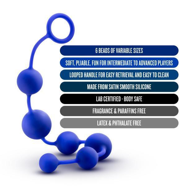 Blush Performance 16 Inch Silicone Anal Beads
