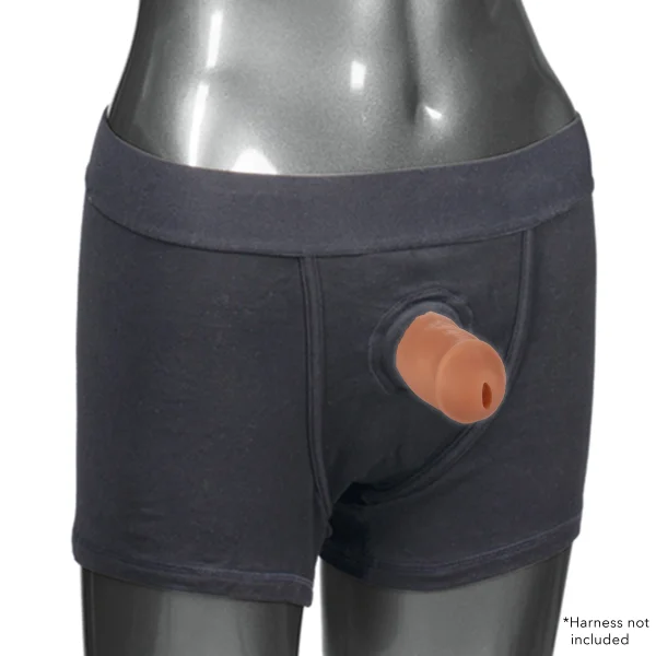 Packer Gear 5"-12.75 Cm Ultra-Soft Silicone Stp - Brown