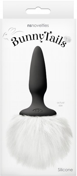Bunny Tails Mini White Fur