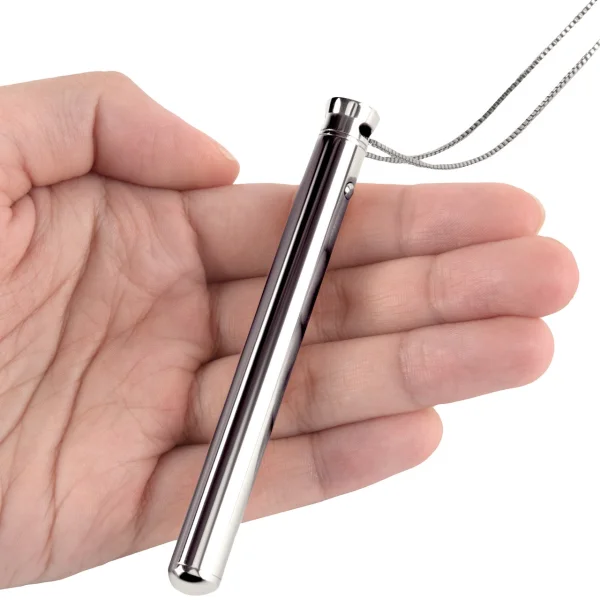 Le Wand Vibrating Necklace Silver