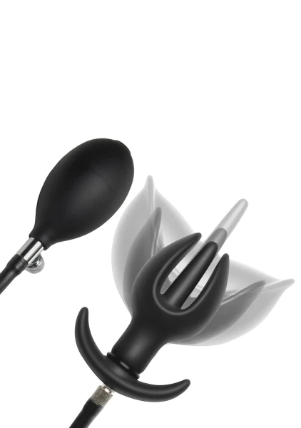 Ass Bound Anchor Inflatable Silicone Anal Plug