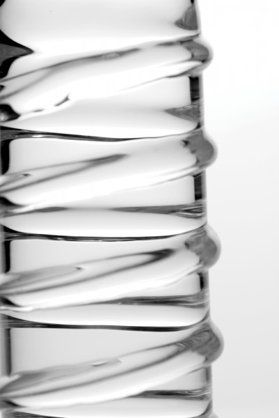 Behemoth Ribbed XL Glass Dildo