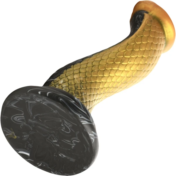 Creature Cocks - Golden Mamba Silicone Dildo