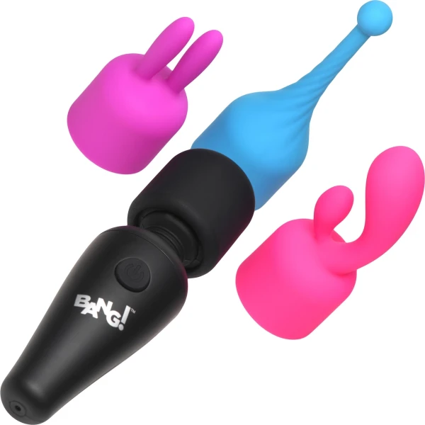 Bang! Mini Wand and Silicone Attachment Set