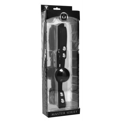 Ball Gag Leather Straps