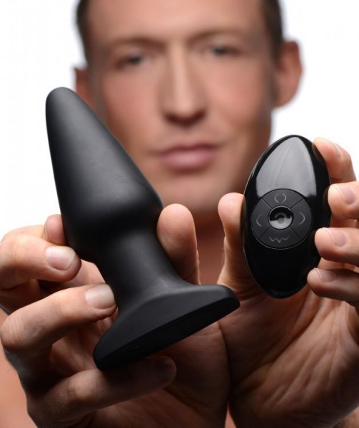 Rimming Model R 5" Smooth Motorised Butt Plug