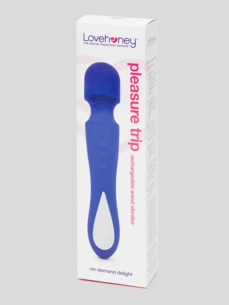 Lovehoney Pleasure Trip Rechargeable Silicone Wand Vibrator