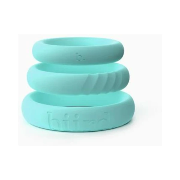 Cock Rings: Biird Riin 3-piece C-ring Set Mint