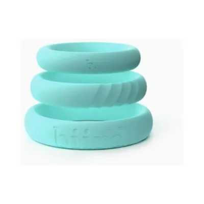 Cock Rings Biird Riin 3 piece C ring Set Mint