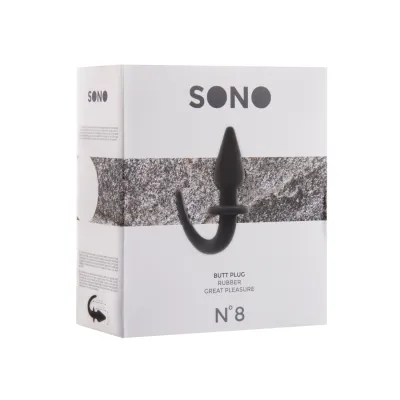 Sono No 8 Butt Plug 4 Inch Black