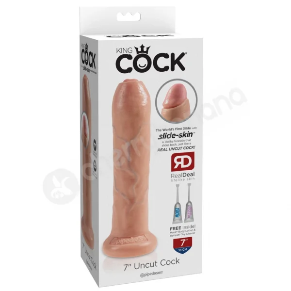 King Cock Flesh 7'' Uncut Cock