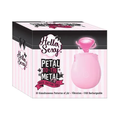 Petal to the Metal Rose Suction Vibe