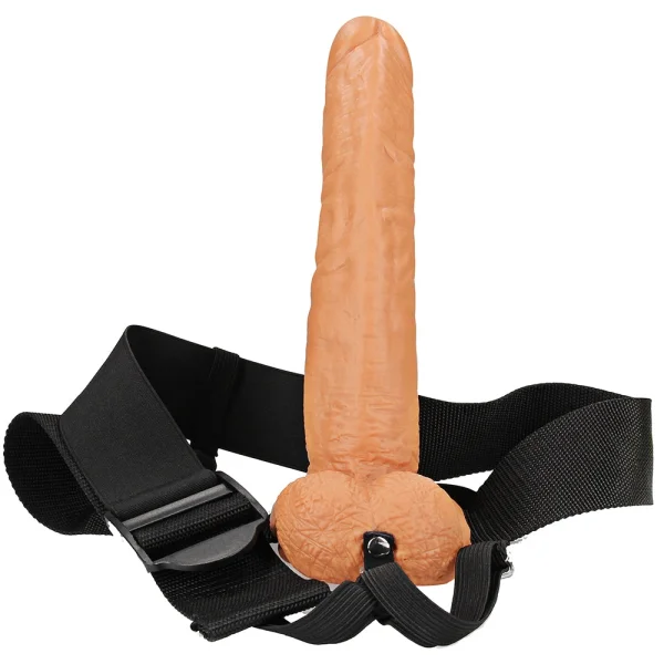 Real Rock Hollow 9 Inch Ballsy Strap-On