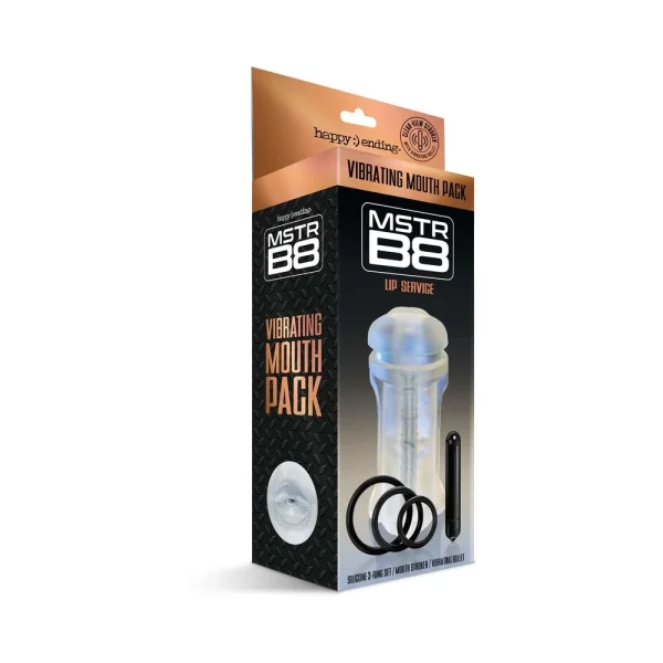 Happy Ending Mstr B8 Vibrating Oral Pack - Lip Service