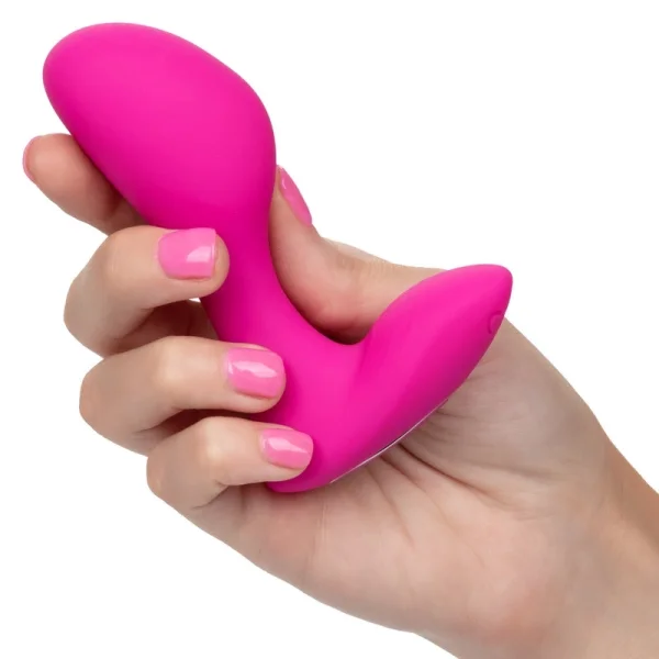 Silicone Remote G-Spot Arouser Waterproof Rechargeable Vibrator By CalExotics