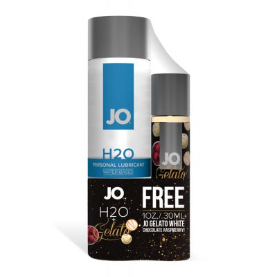 System JO Original H2O Lubricant GWP Gelato White Chocolate Raspberry Lubricant