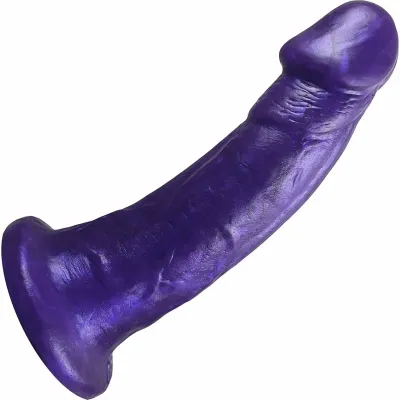 Woody Silicone Dildo By Vixen Purple