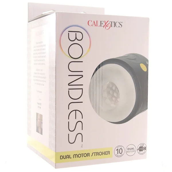 Boundless Dual Motor Rechargeable Stroker Penis Masturbator