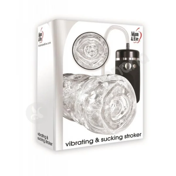 Adam & Eve Vibrating & Sucking Stroker
