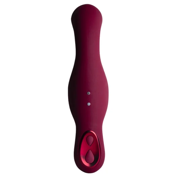 Ruby Glow Blush Sit On & Rock Hands-Free Vibrator