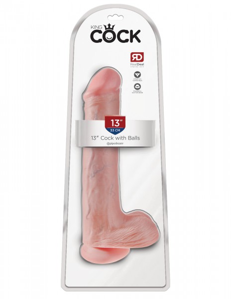 13" Cock + Balls