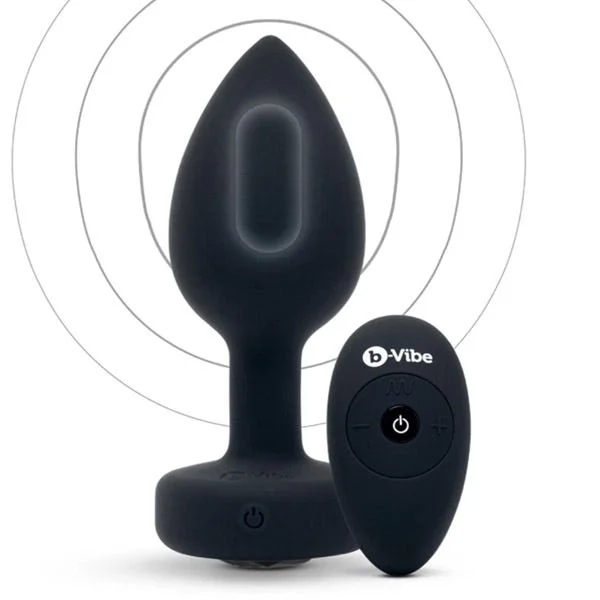 B-Vibe Vibrating Jewels Remote Control Plug M/L