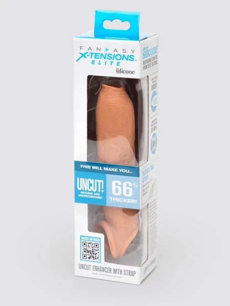 Fantasy X-Tensions Uncut Penis Enhancer with Strap