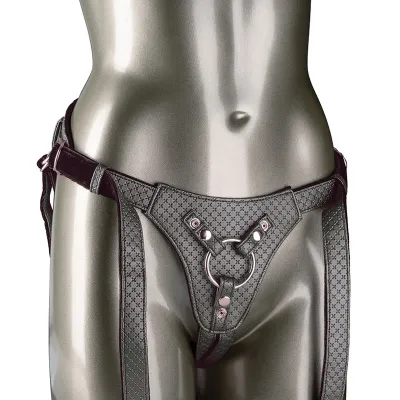 Her Royal Harness The Regal Queen in Pewter