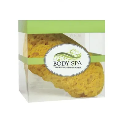 Body Spa Personal Vibrating Foam Sponge Yellow