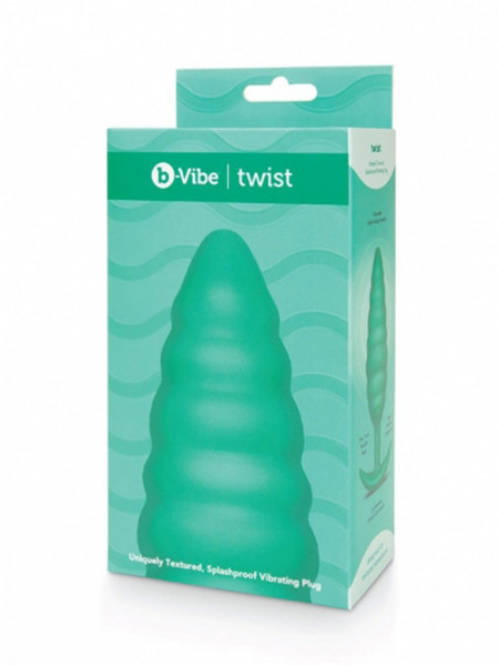 Twist Vibrating Butt Plug - Zoë Ligon
