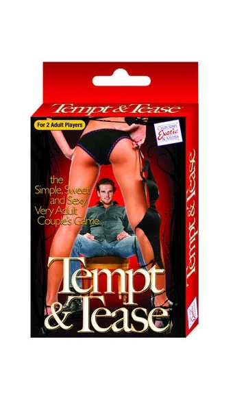 Tempt and tease card game