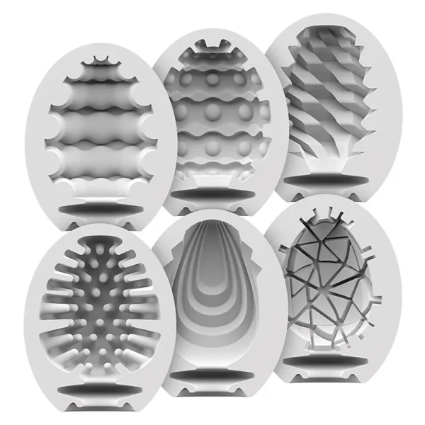 Satisfyer Masturbator Eggs 6-Piece Set