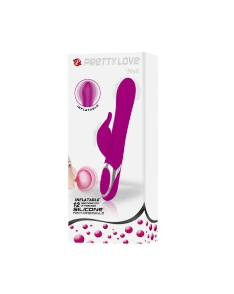 Naughty Neil Rabbit Vibe - 9.3 Inch