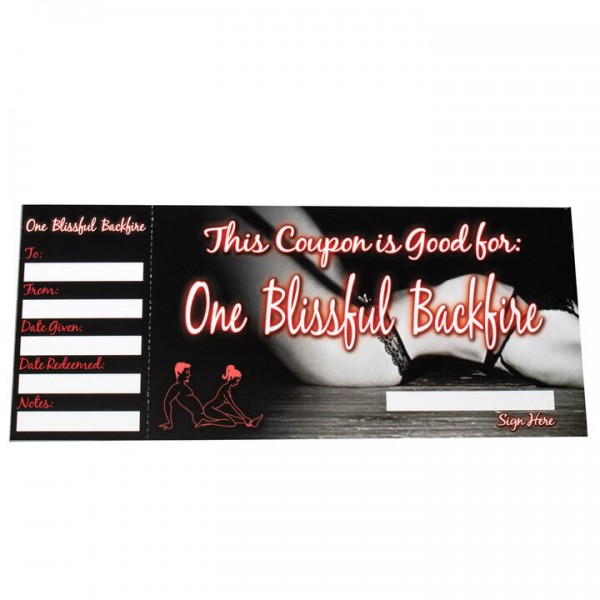 Sex Coupons