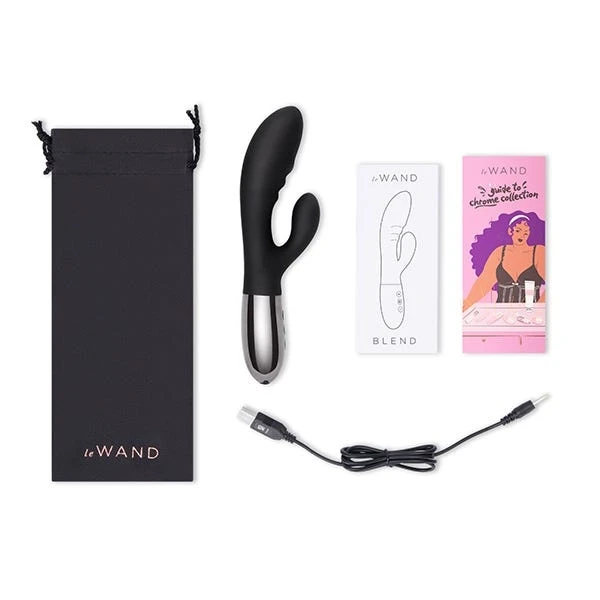 Le Wand Chrome Blend Rabbit Vibrator