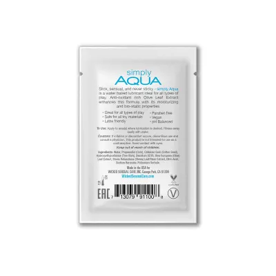 Wicked Simply Aqua Packettes 144