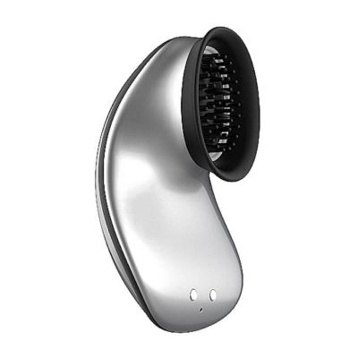 Twitch Dual Action Hands Free Suction Vibrator Silver