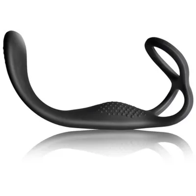 Rocks Off The Vibe Cock and Ball Ring with Perineum Massager
